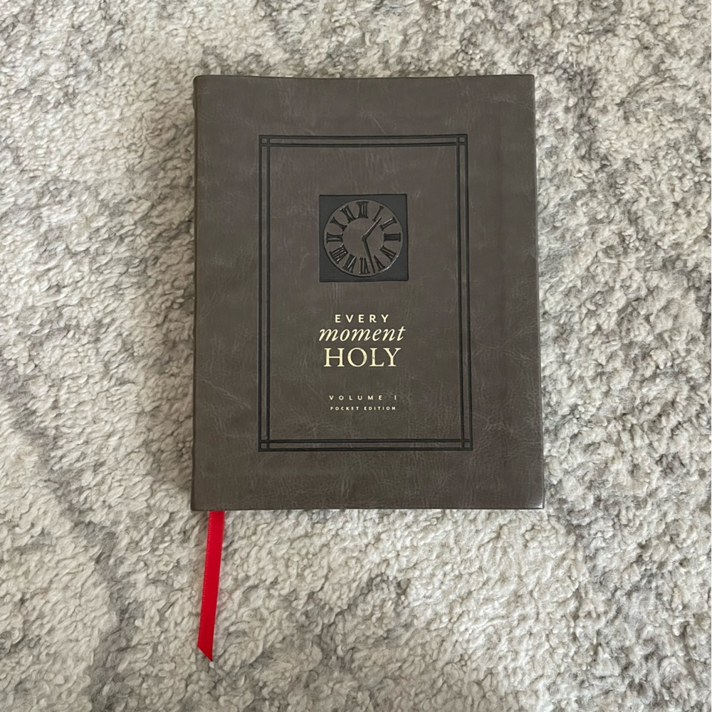 Every Moment Holy by Douglas McKelvey | EUC